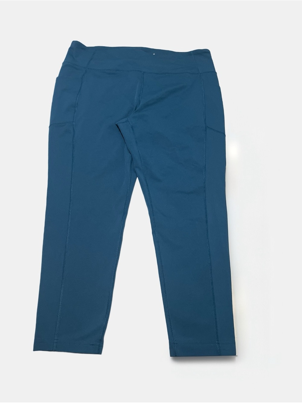 Tek Gear Teal / Turquoise Shapewear Capri Leggings with pockets Size 2X